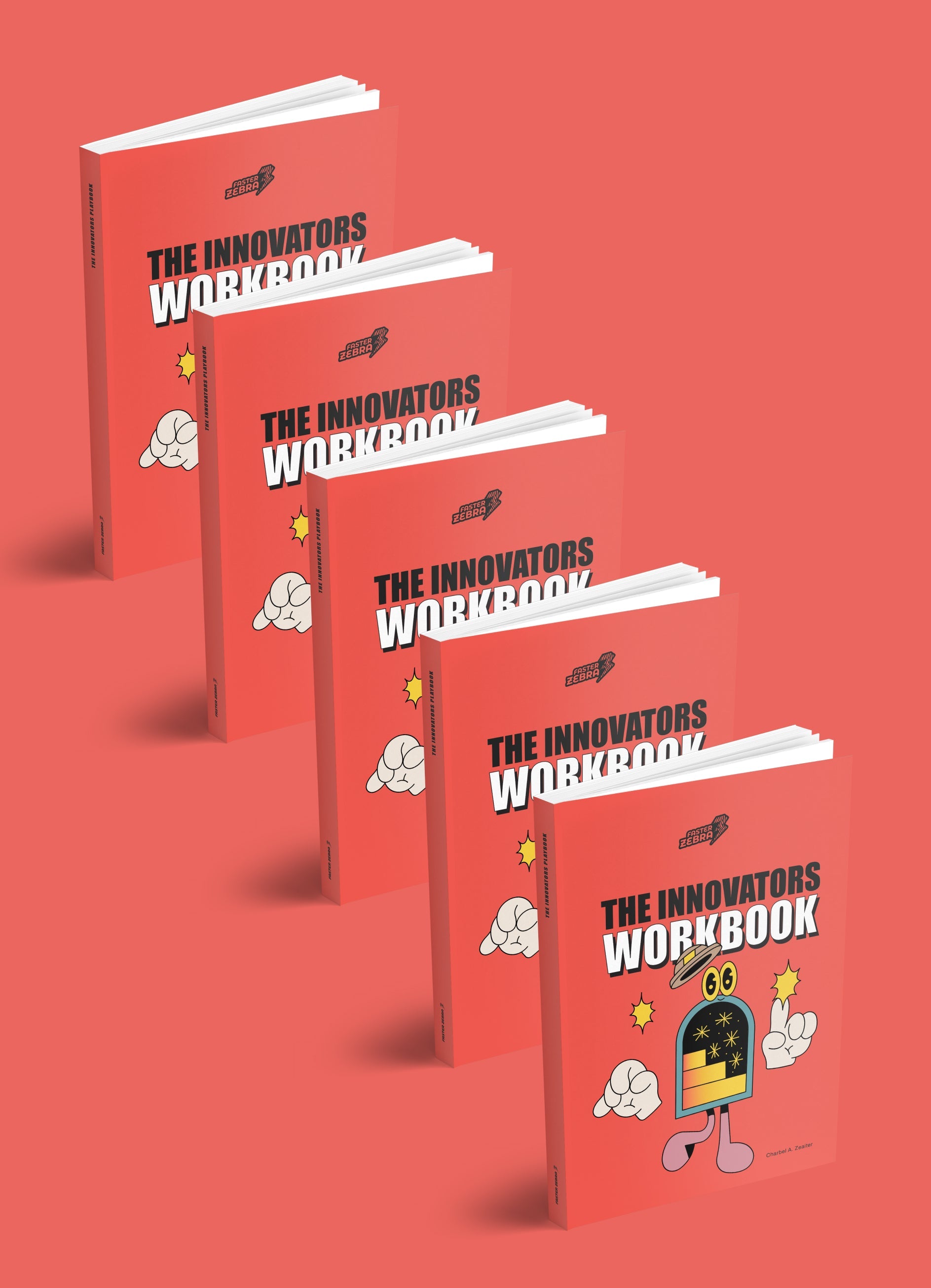 The Innovators Team Pack, one Playbook and five Workbooks